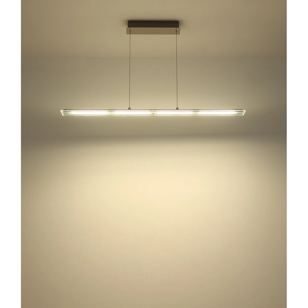 Pendant lamp Novak nickel 115cm Globo 9007371589029