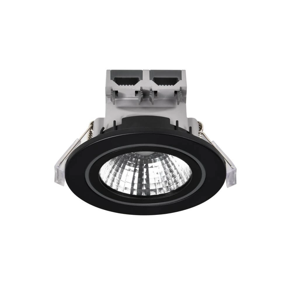 Round recessed spotlight Alec black Nordlux 5704924006968