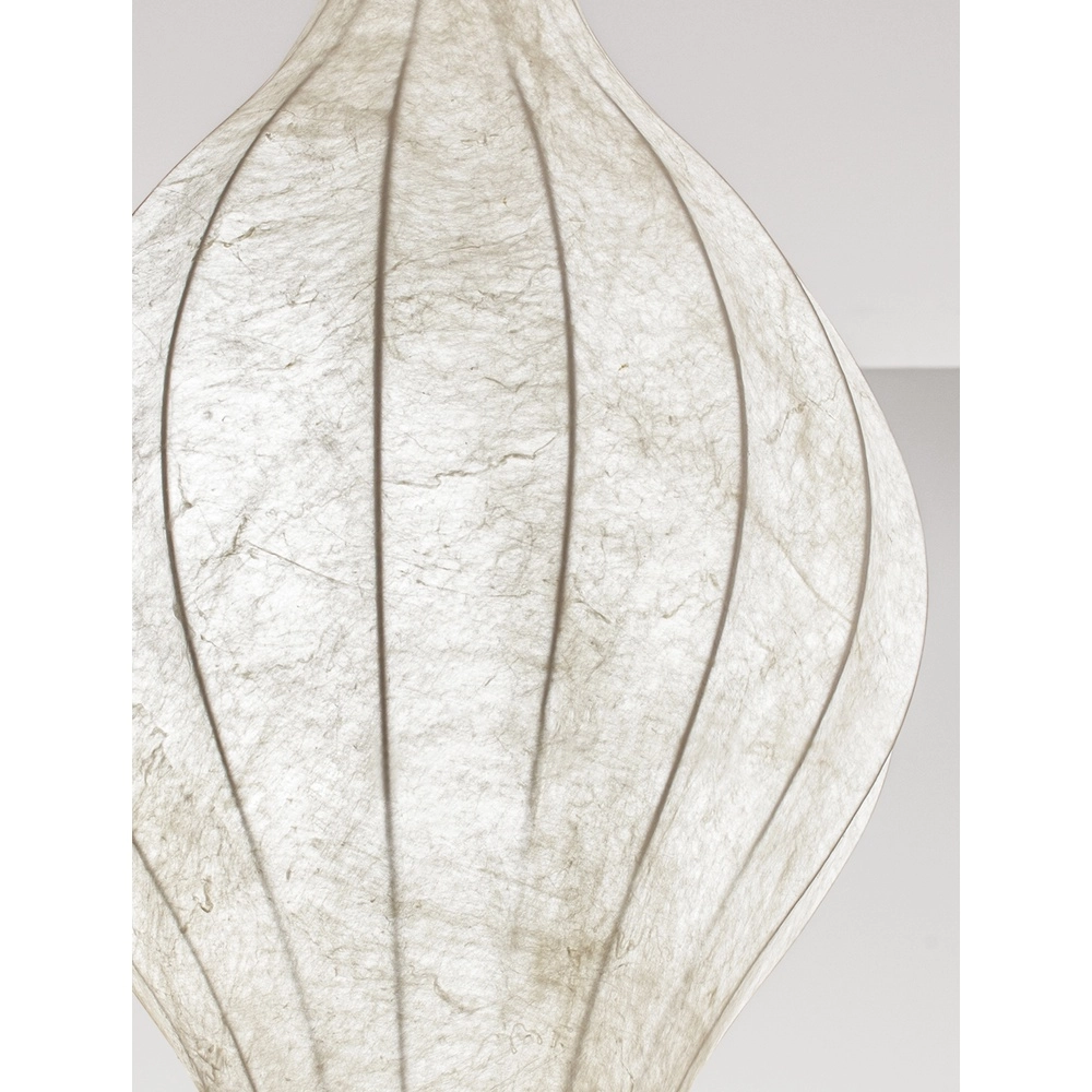 White pendant lamp Seda Ø 38cm Lyora 5212017477873