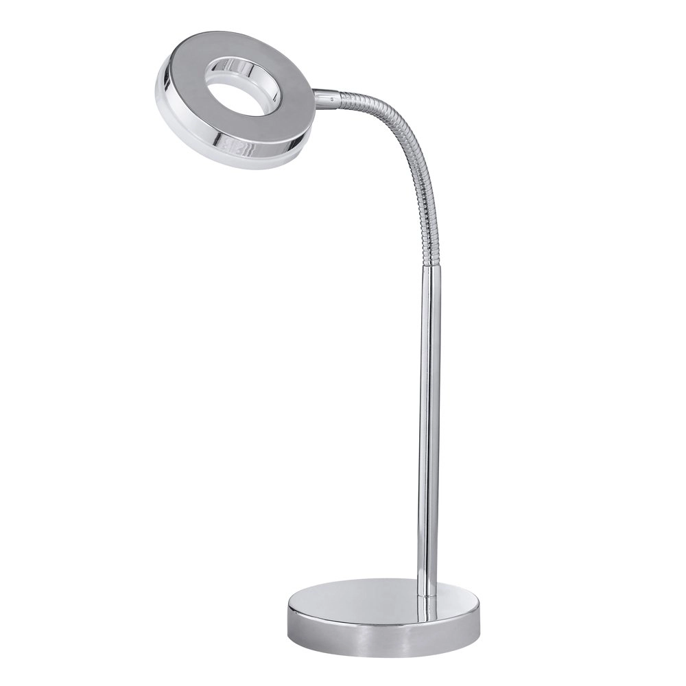 LED table lamp Rennes metallic gray