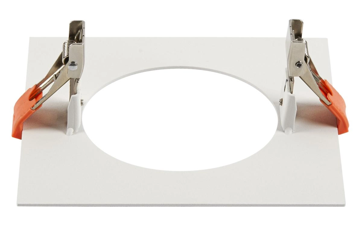 Front mounting frame Numinos S straight 160/100mm white SLV 4024163262248