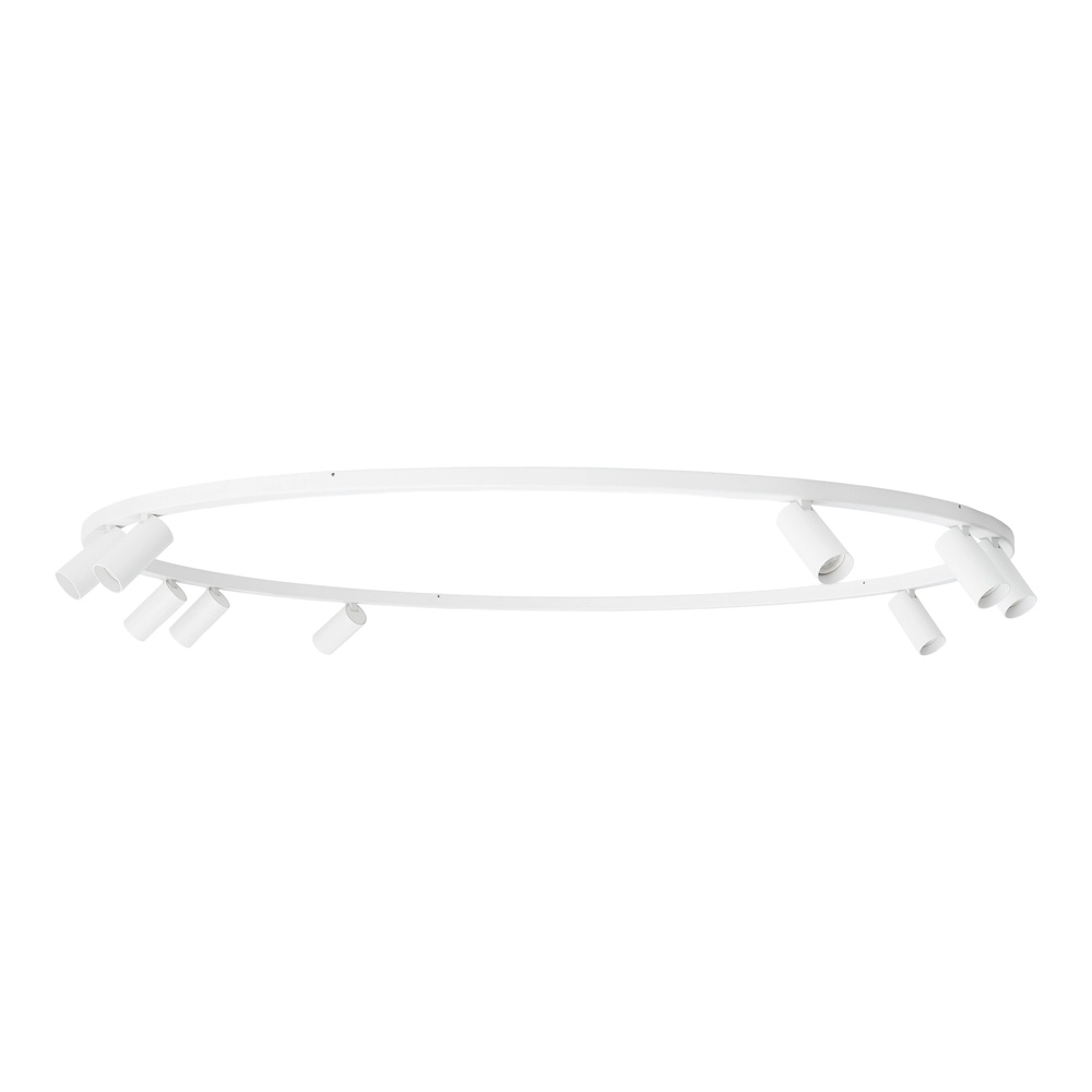 Circle surface-mounted spotlights Fourty 9x GU10 - white Lyora 5903139119511