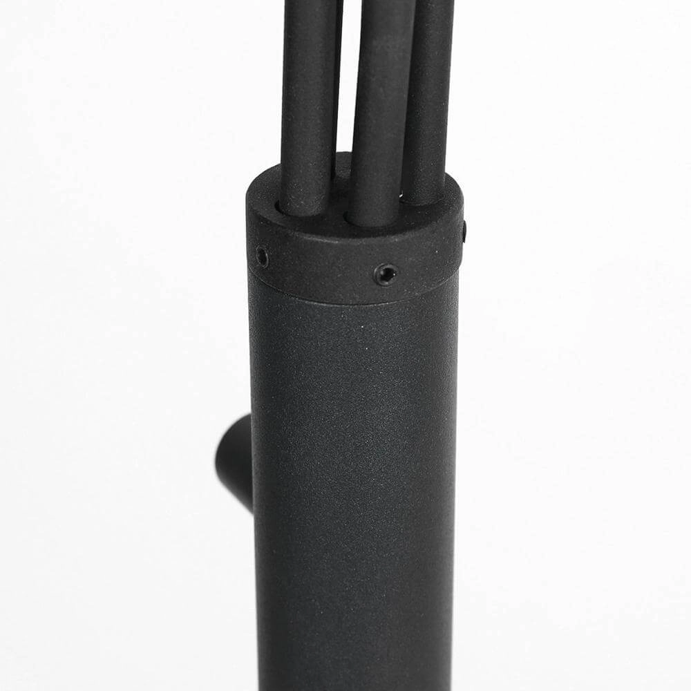 Black floor lamp Tenebris 5-light Steinhauer 8712746178166