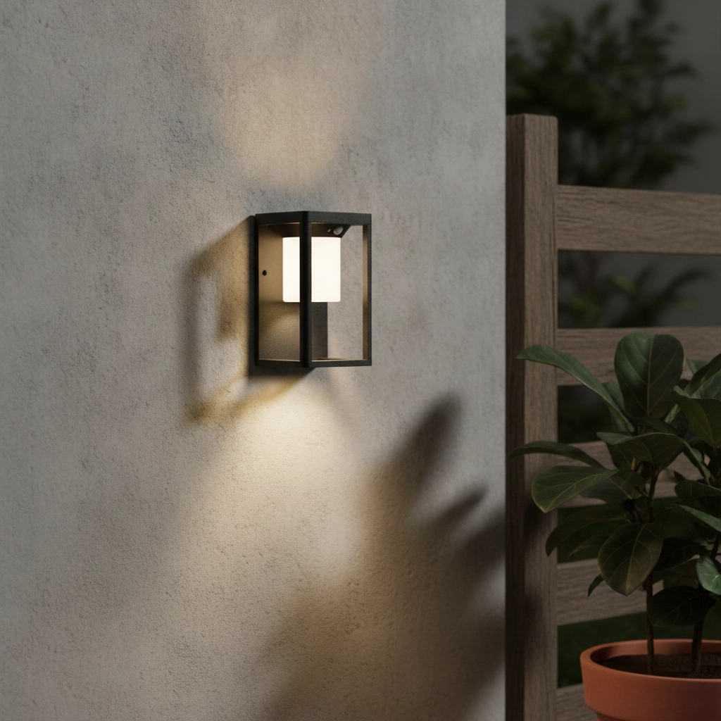 Solar wall lamp Loveto anthracite