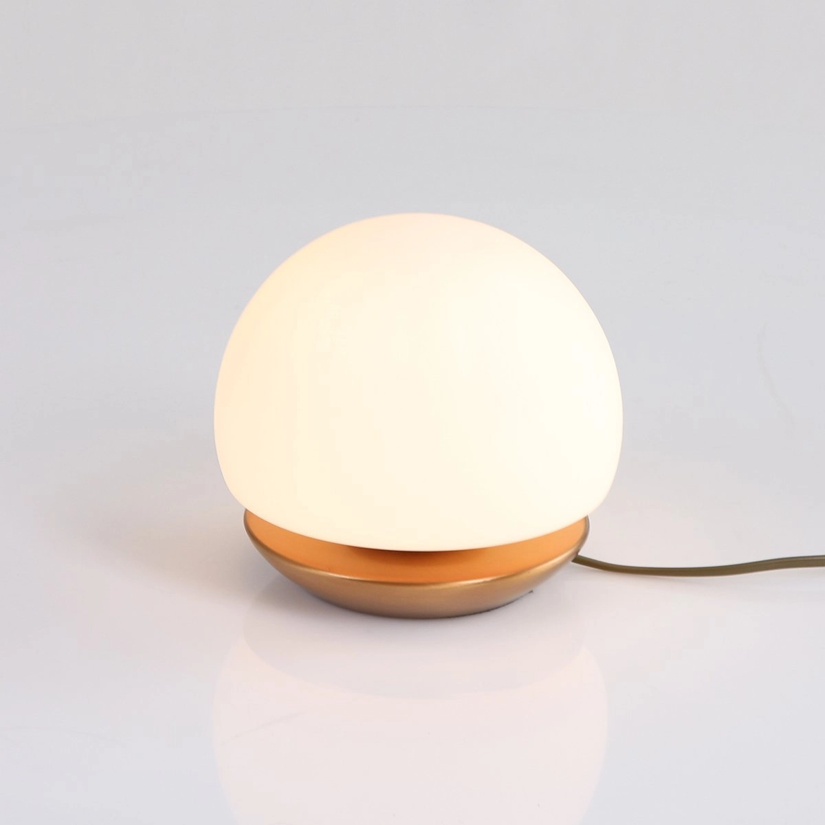 LED table lamp Ancilla 21cm bronze brown