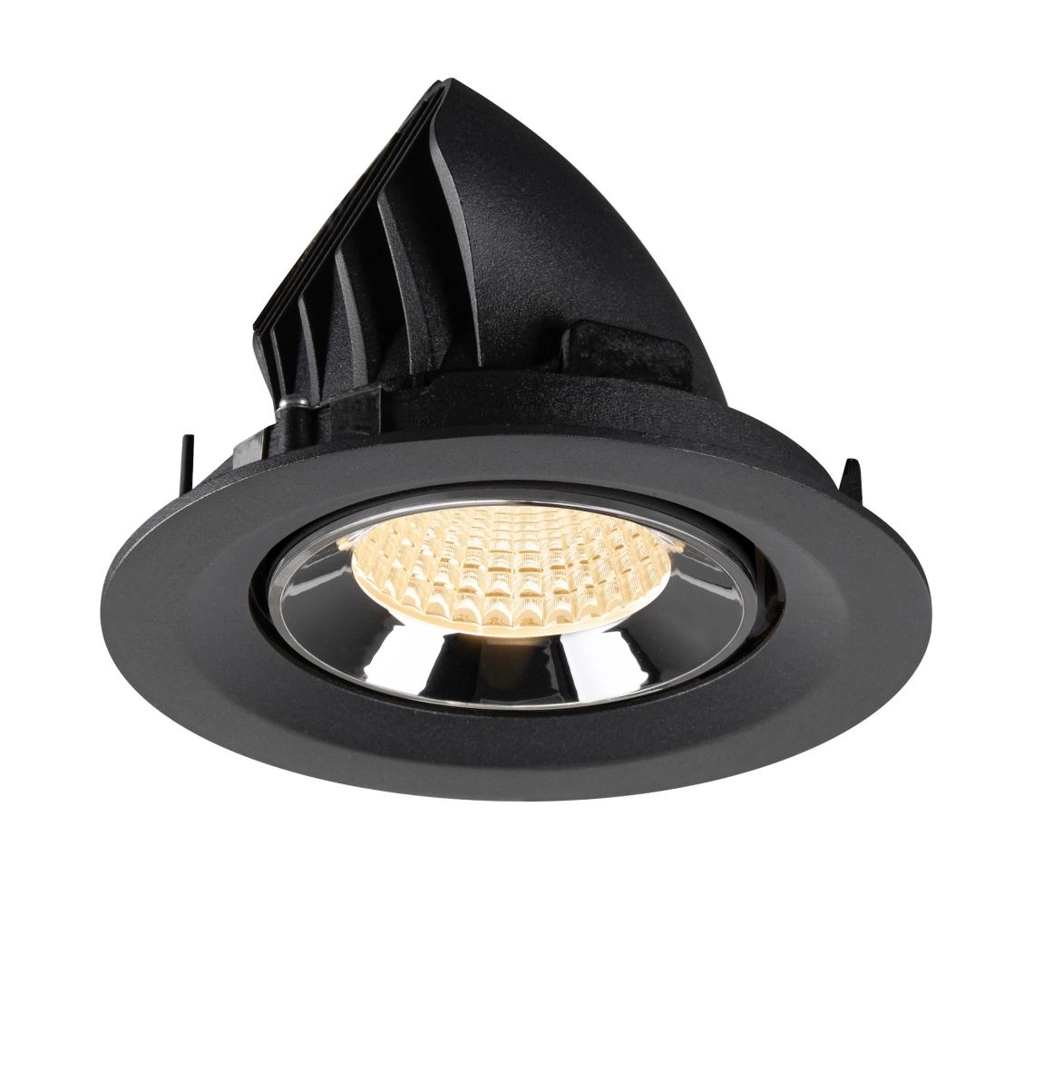 Recessed spotlight Numinos Gimble M black/chrome 2700K - 55deg SLV 4024163312059