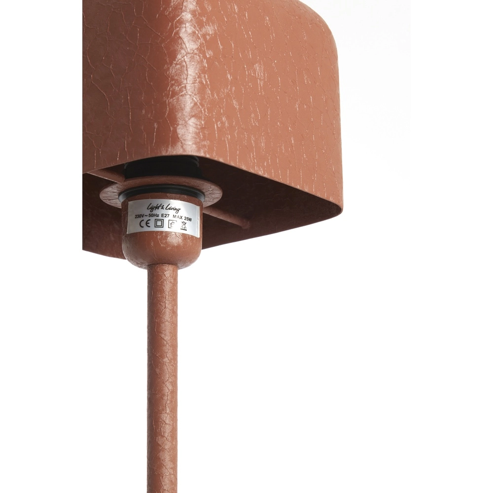 Bedside Lamp Elenie 15x15cm - matt dark orange Light & Living 8717807818814