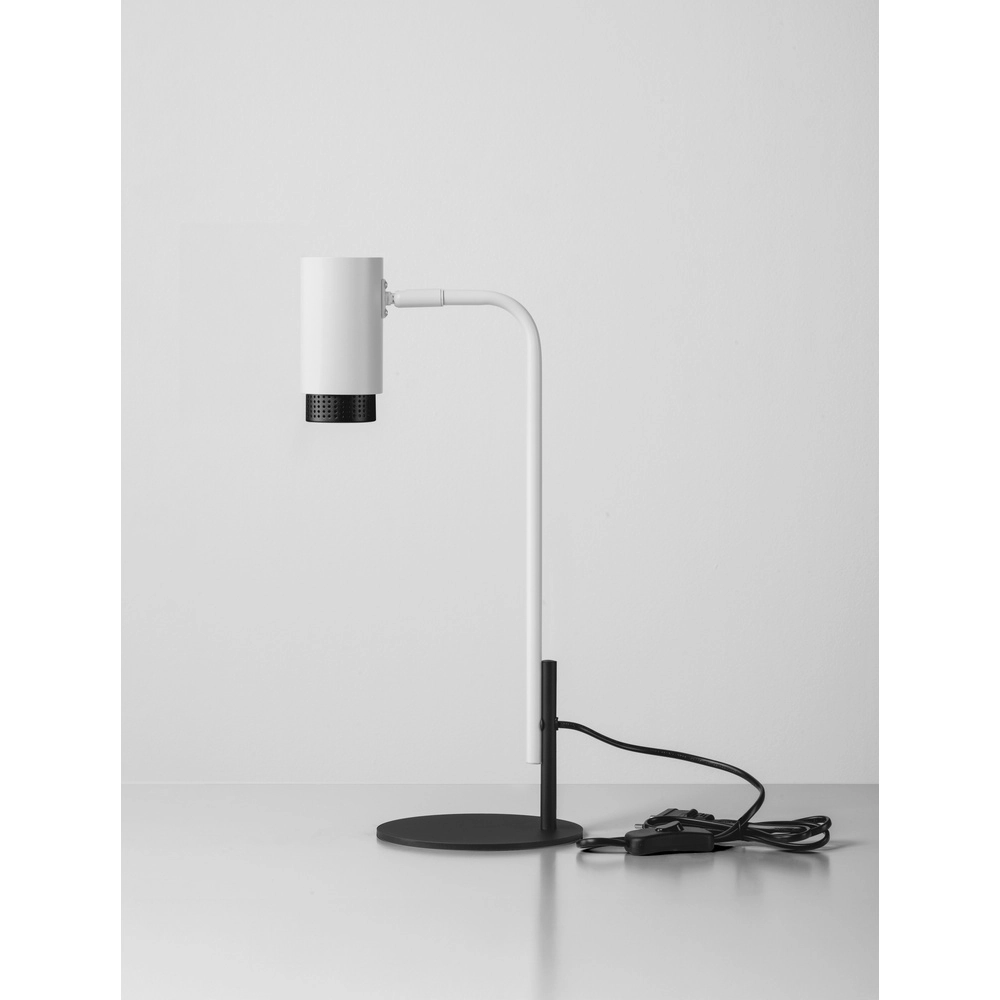 Desk lamp Nessi white with black Lyora 5212017475190