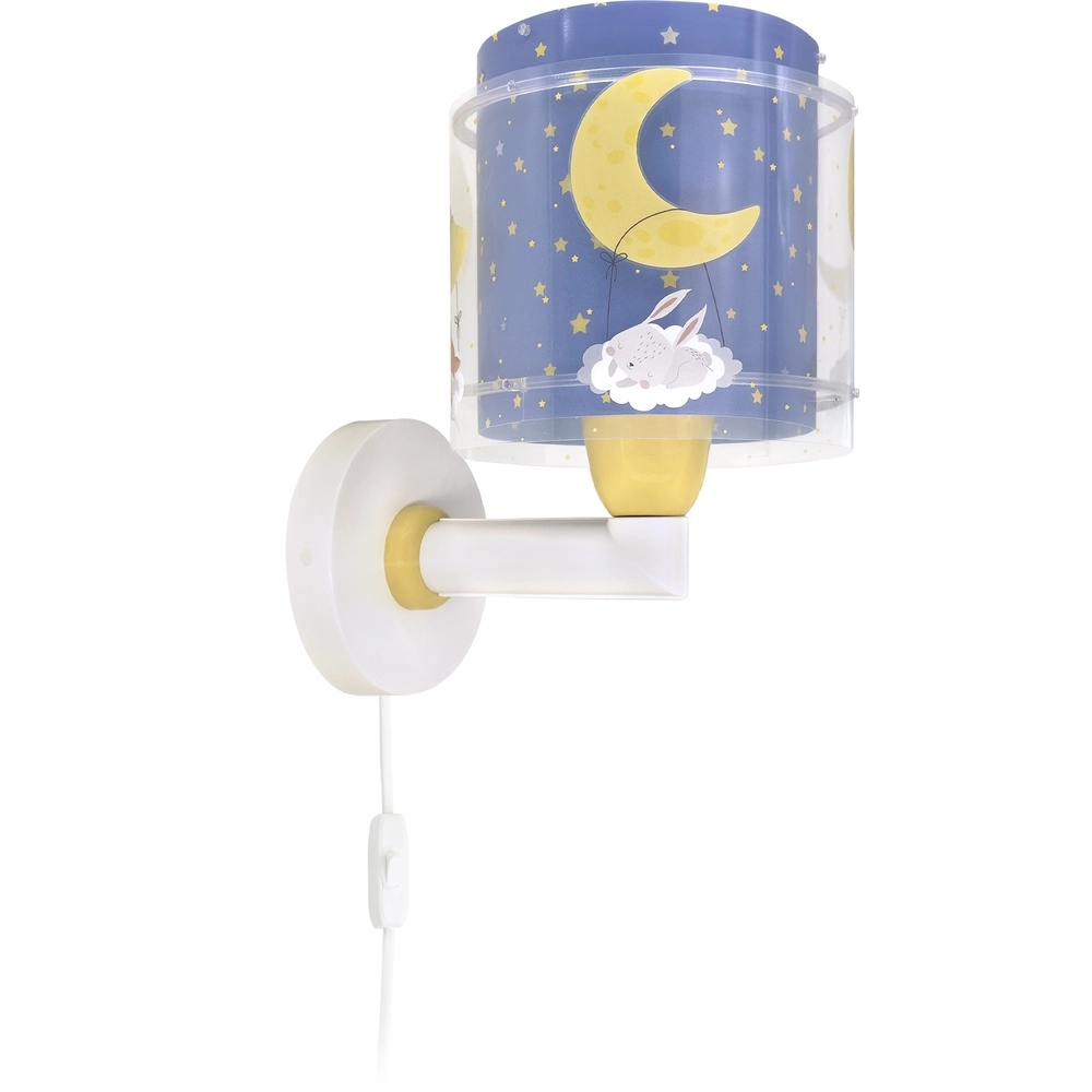 Children's room wall lamp Moon Dreams blue Dalber 8420406766393