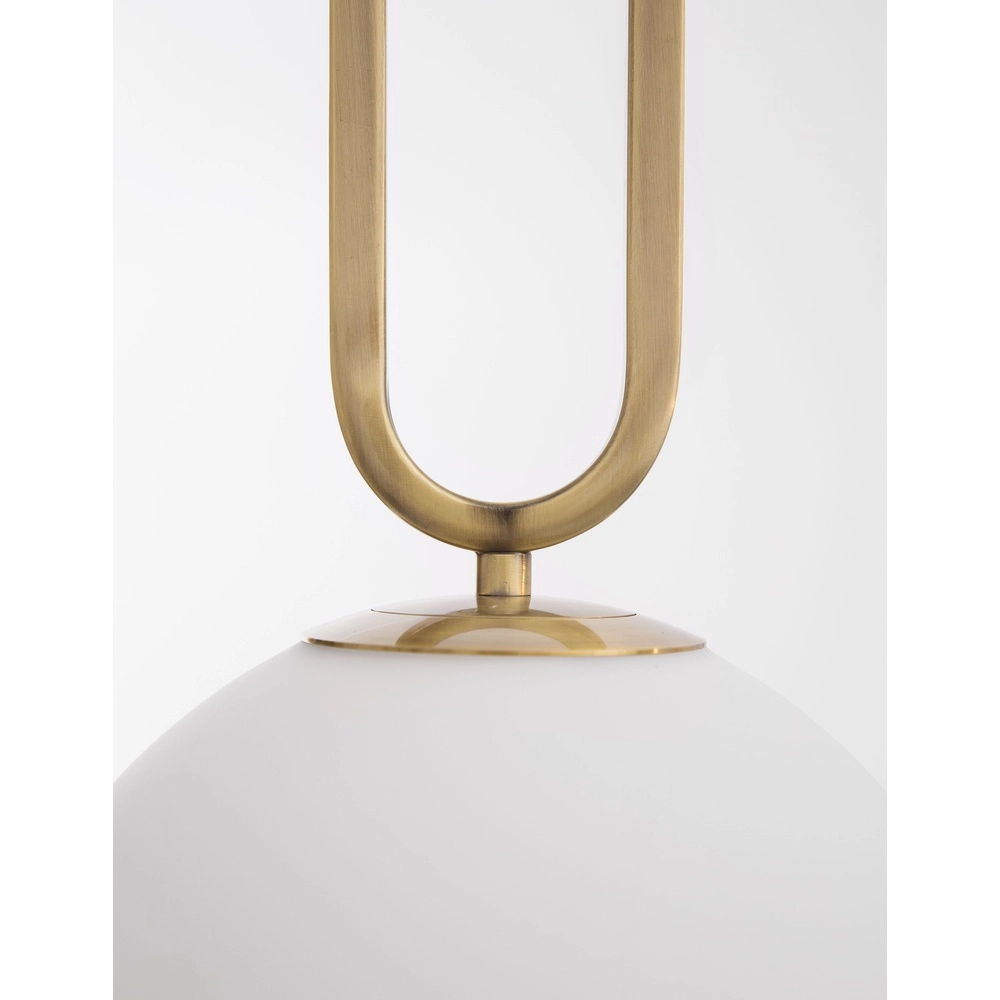 Pendant lamp Grus gold Ø 20cm Lyora 5212017423092