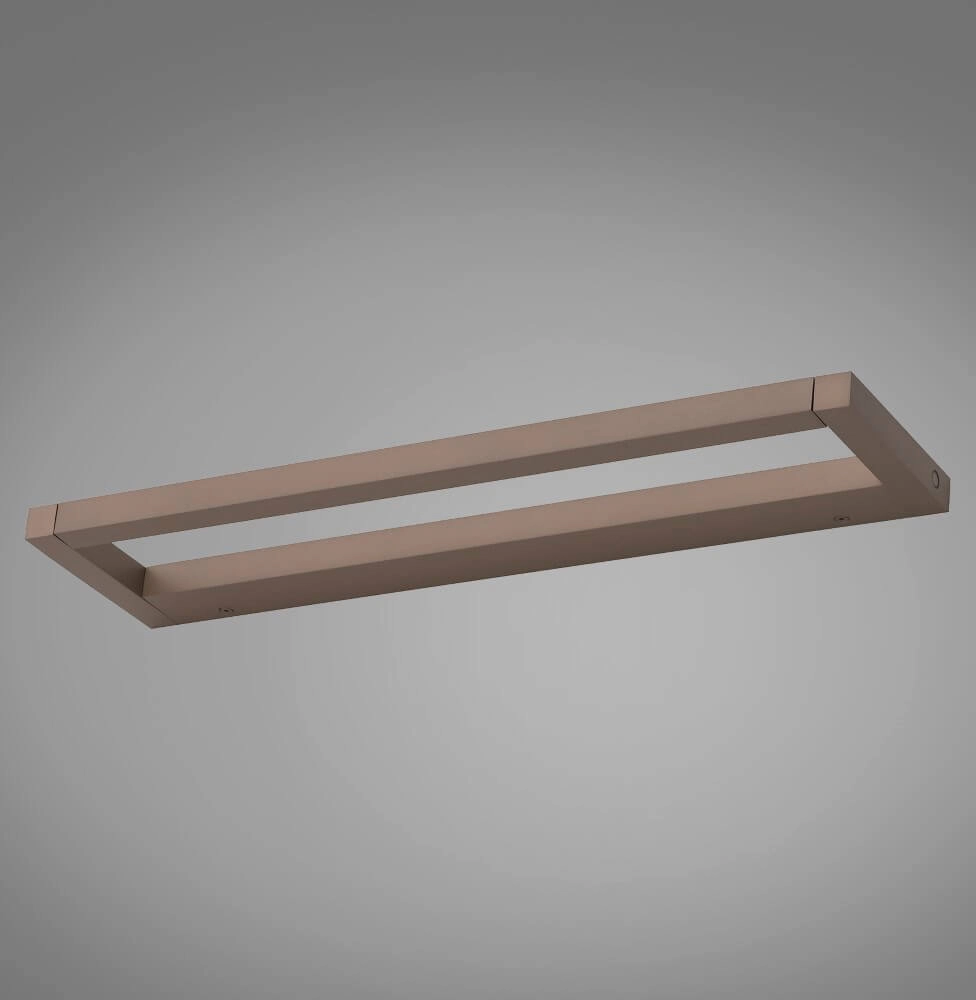 Sleek wall lamp Pure Puro bronze 50cm Paul Neuhaus 4012248384213