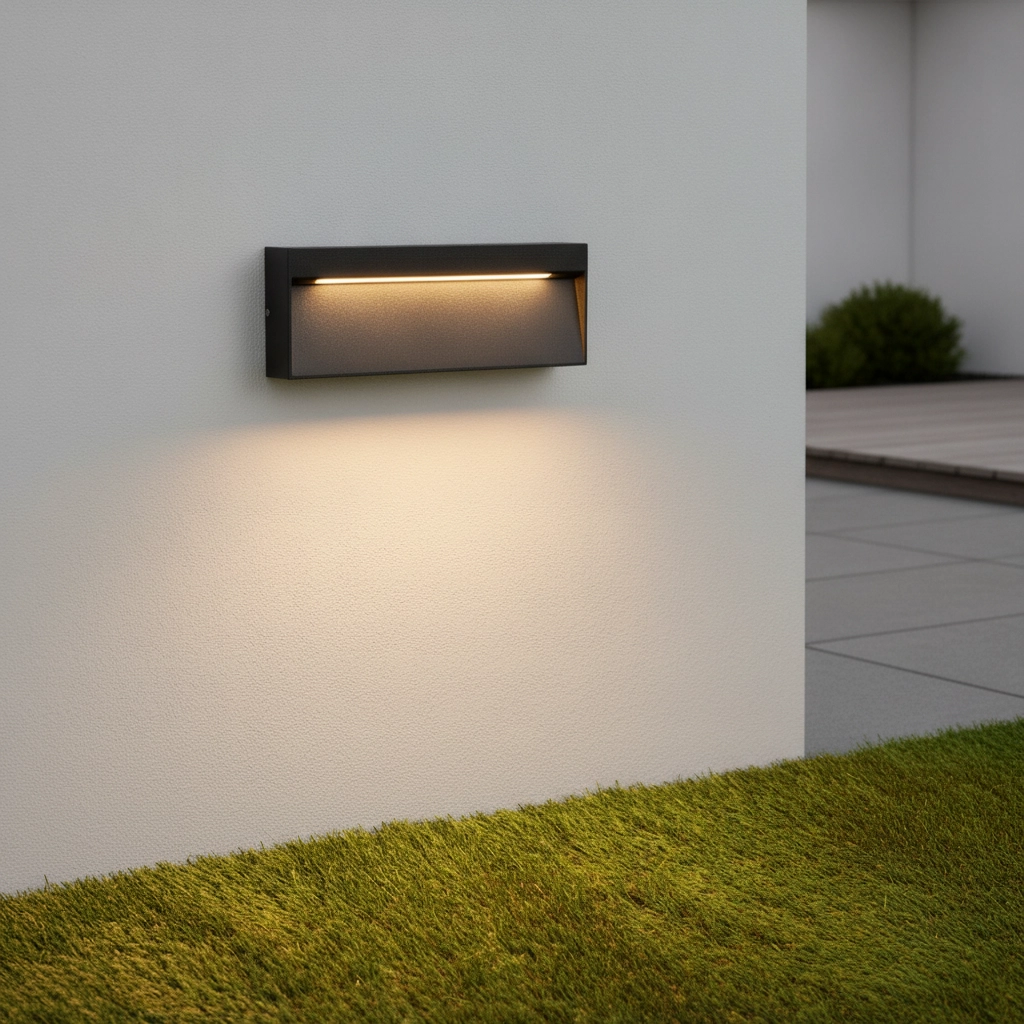 Black wall lamp Drat Design