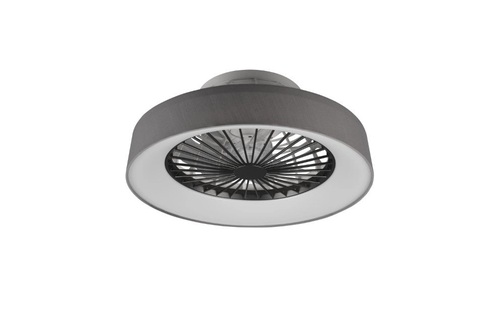 Led ceiling fan Farsund 47cm black Trio 4017807491081