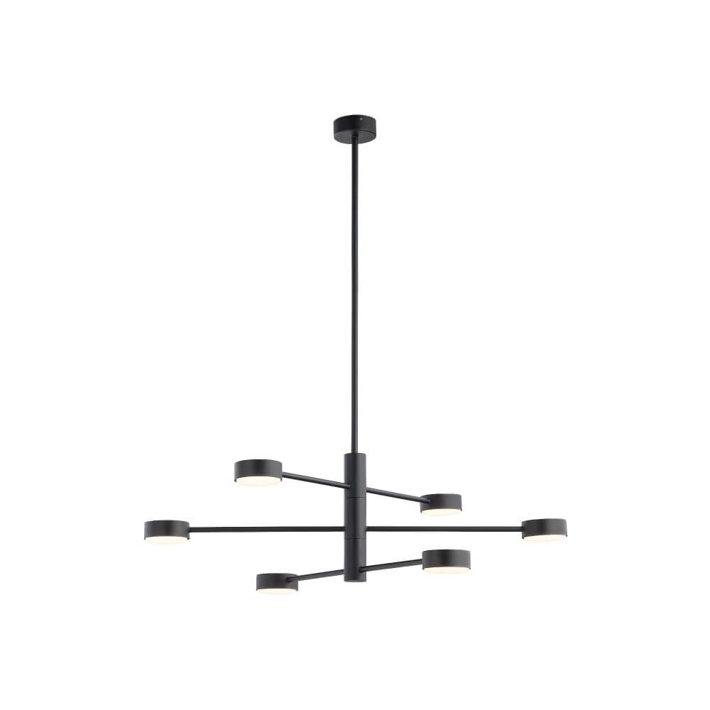 Design hanging lamp Orbit 6-light
