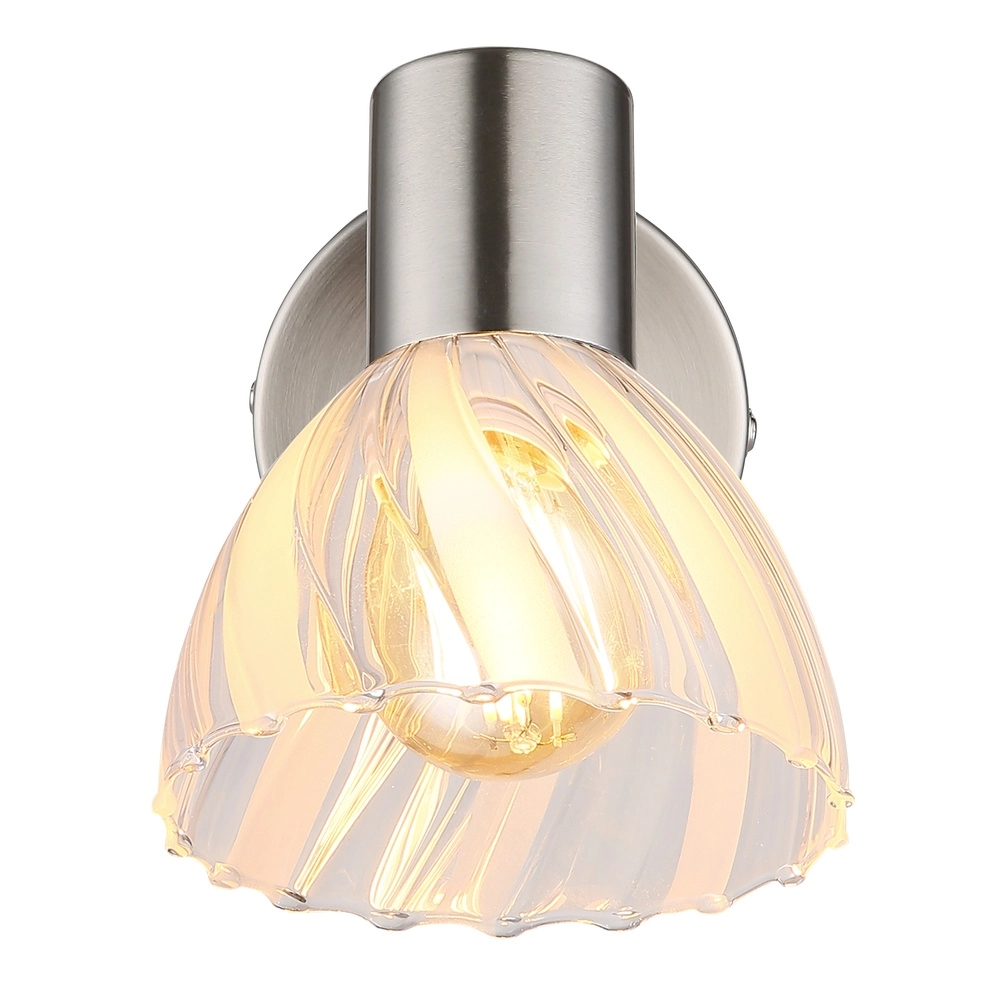 Wall lamp Zachery nickel Globo 9007371528486