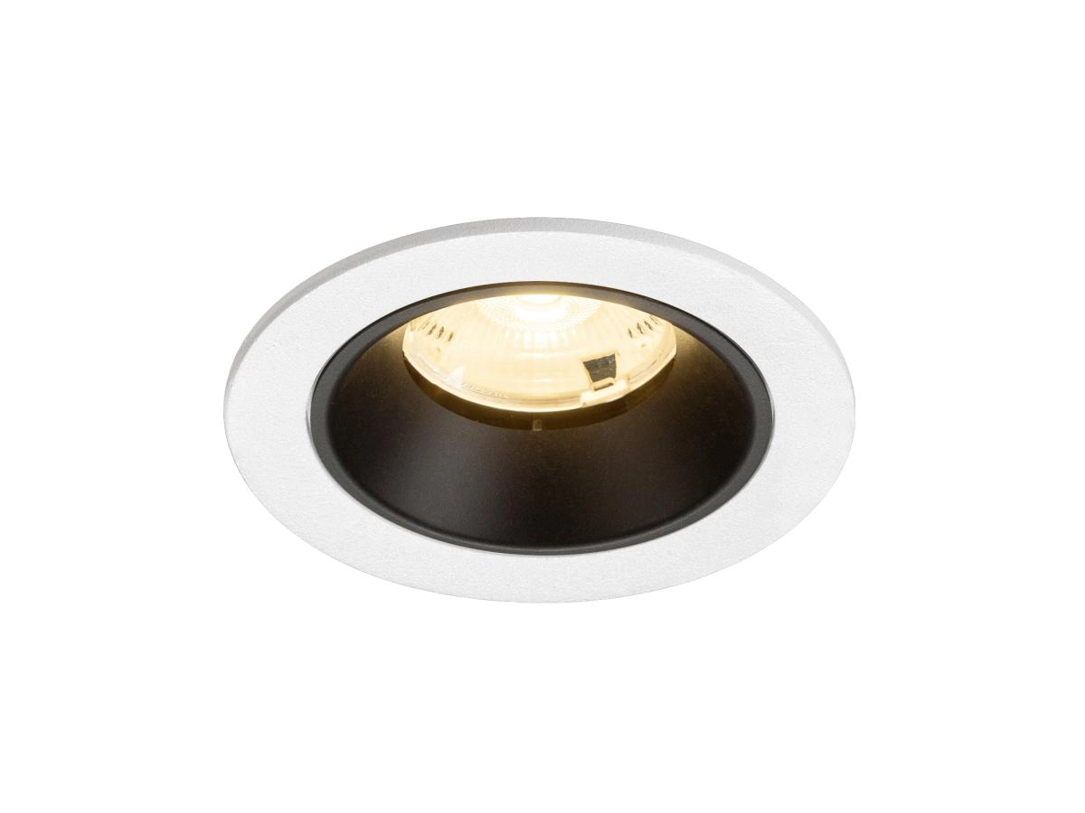 Recessed spotlight Numinos S white/black 3000K - 20deg