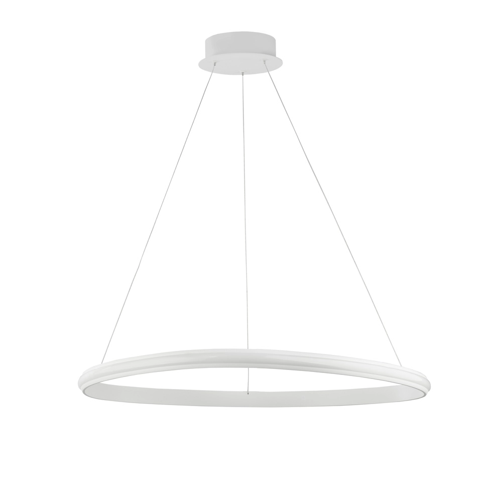 Design pendant lamp Aries white Ø 74cm Lyora 5212017419828