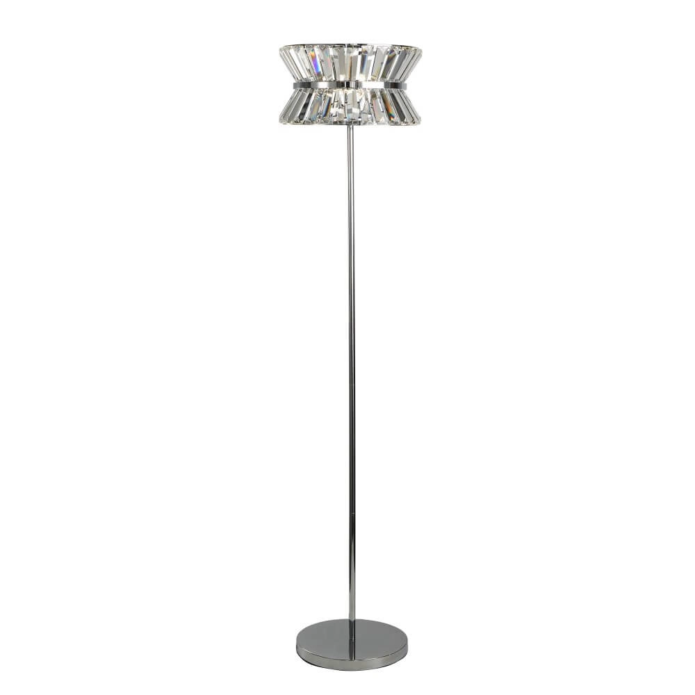 Floor lamp Uptown chromium Searchlight 5053423244051