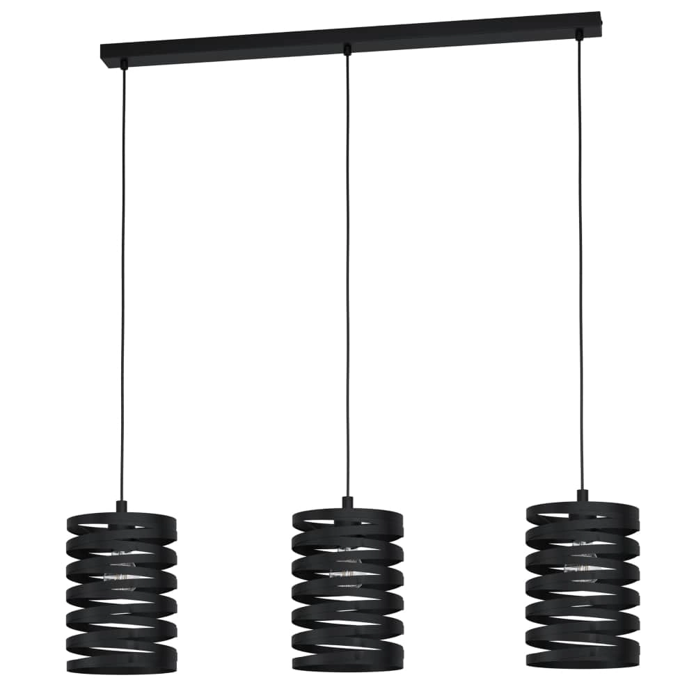 Dining table pendant lamp Cremella 3x E27