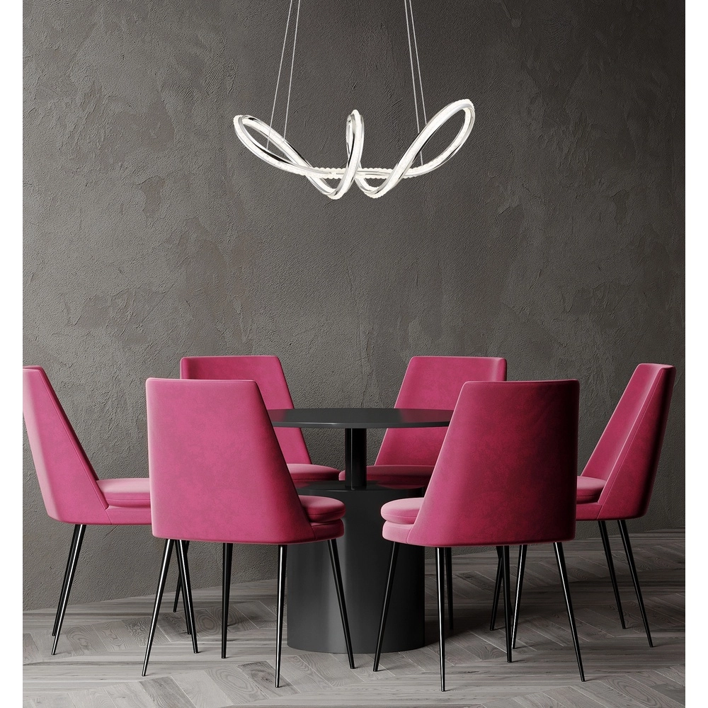Modern pendant lamp Evangeline chrome Globo 9007371583201