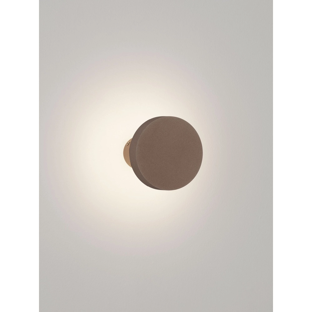 Design wall lamp Gong Rusty brown Lyora 5212017496157