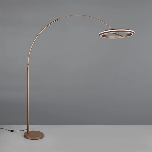 Floor lamp Amador mocha brown Trio 4017807688177