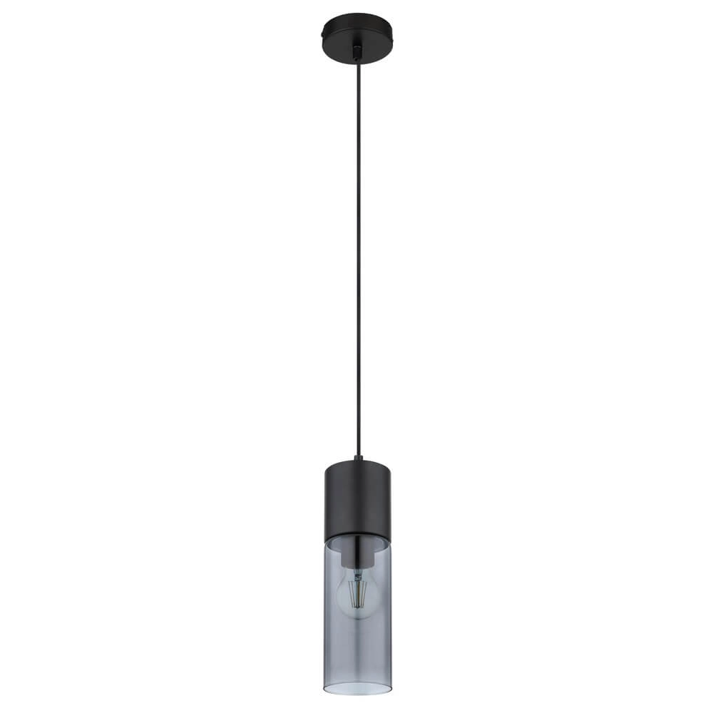 Sleek pendant lamp Annika Single Black Globo 9007371433766