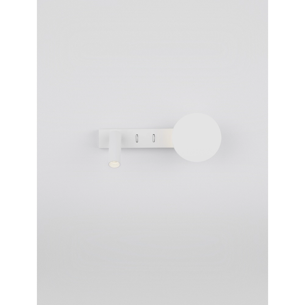 Bedside lamp Noima white