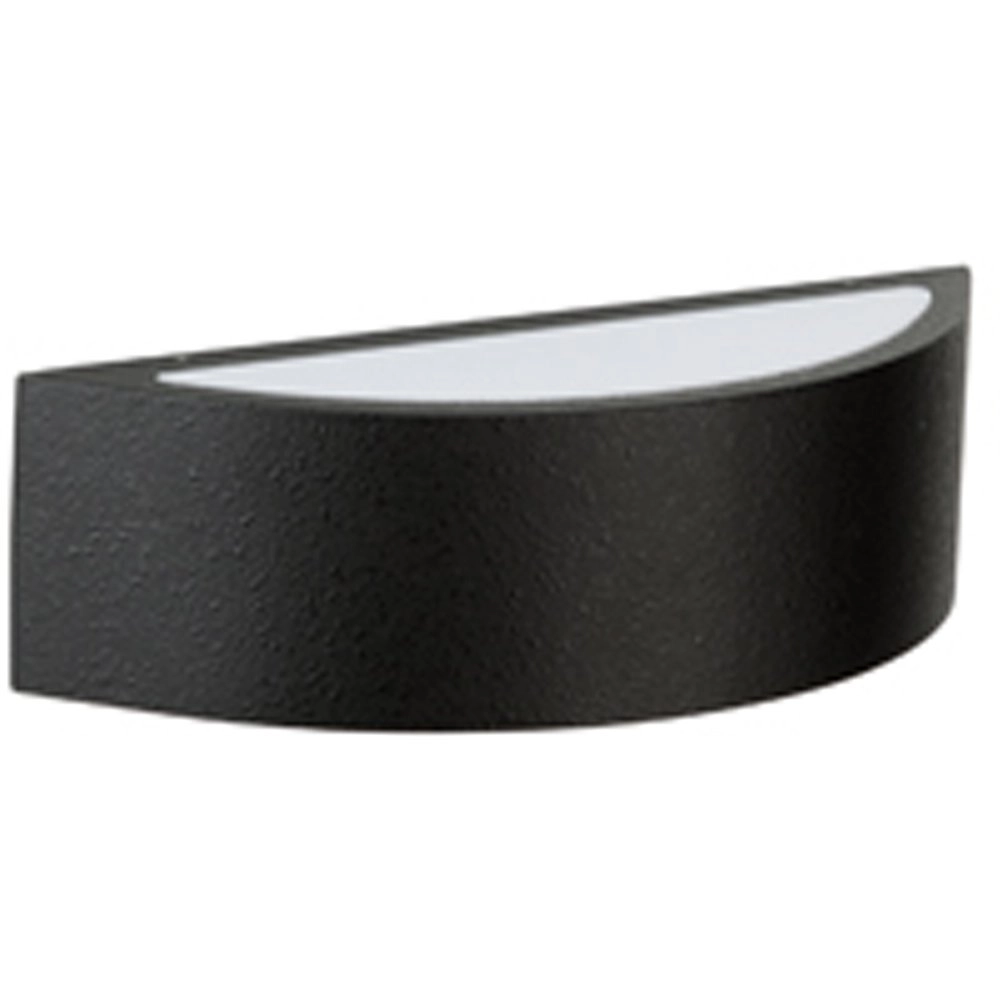 Up down light black outdoor Squad L 28cm