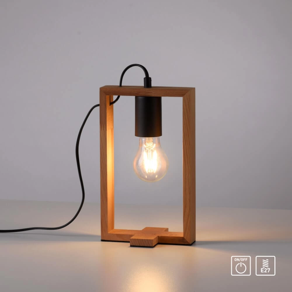 Country table lamp Franky 1-light Just Light 4043689967468