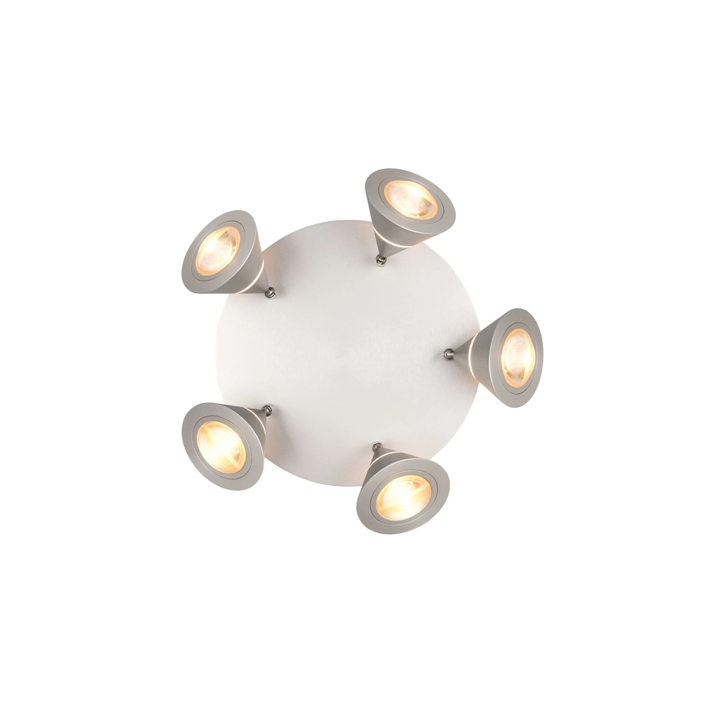 Ceiling lamp Romeo nickel Trio 4017807670431