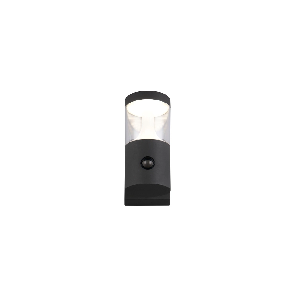 Wall lamp Tagus anthracite with sensor Trio 4017807686821
