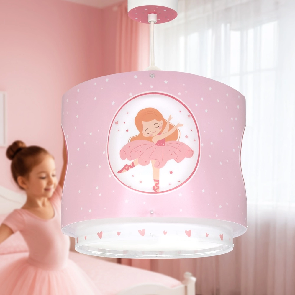 Pendant lamp Princess Dance Pink glow in the dark Dalber 8420406002743