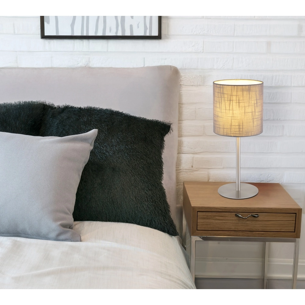 Table lamp Benson nickel Globo 9007371569403