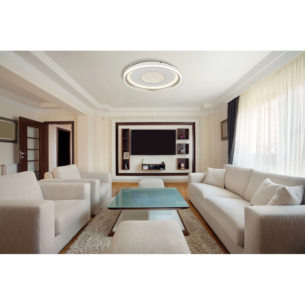 Ceiling lamp Eila Ø 48cm white Globo 9007371516407