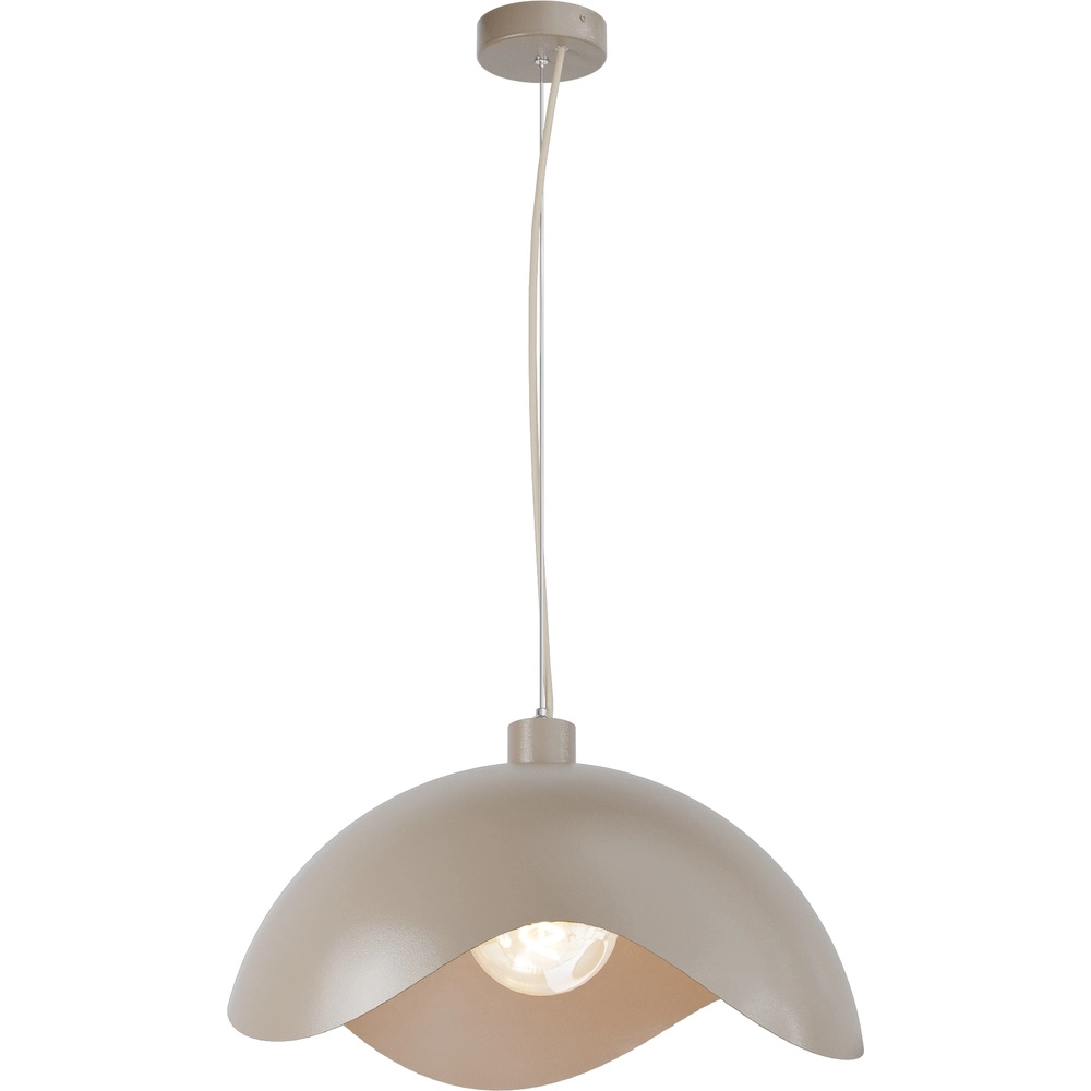 Design pendant lamp Volta Ø50cm - wavy - sand