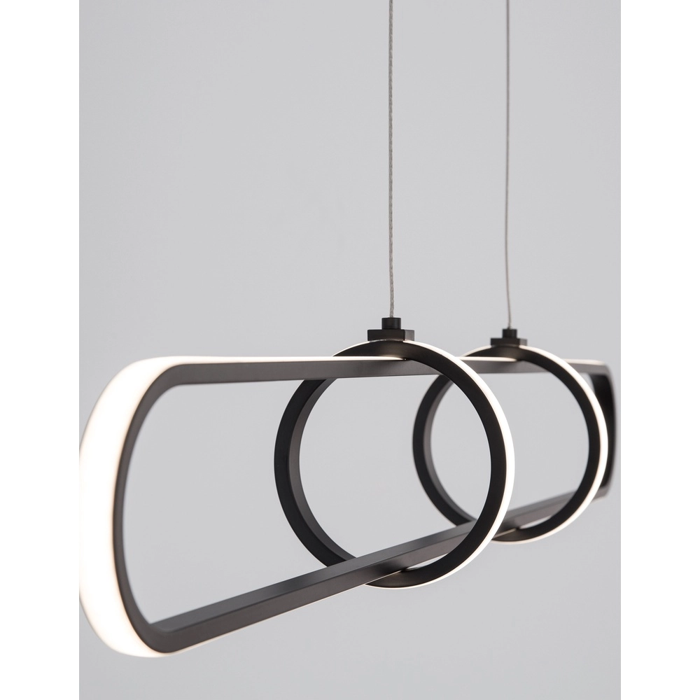Design pendant lamp Arte Elongated black Lyora 5212017426062
