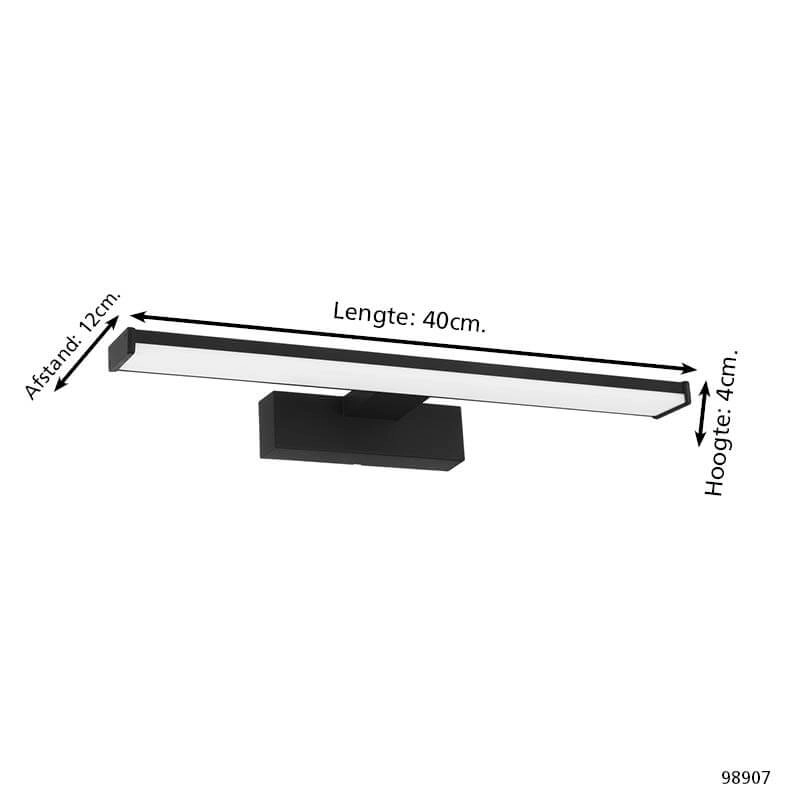 Mirror lamp Pandella 1 bathroom - IP44 - 40cm Eglo 9002759989071