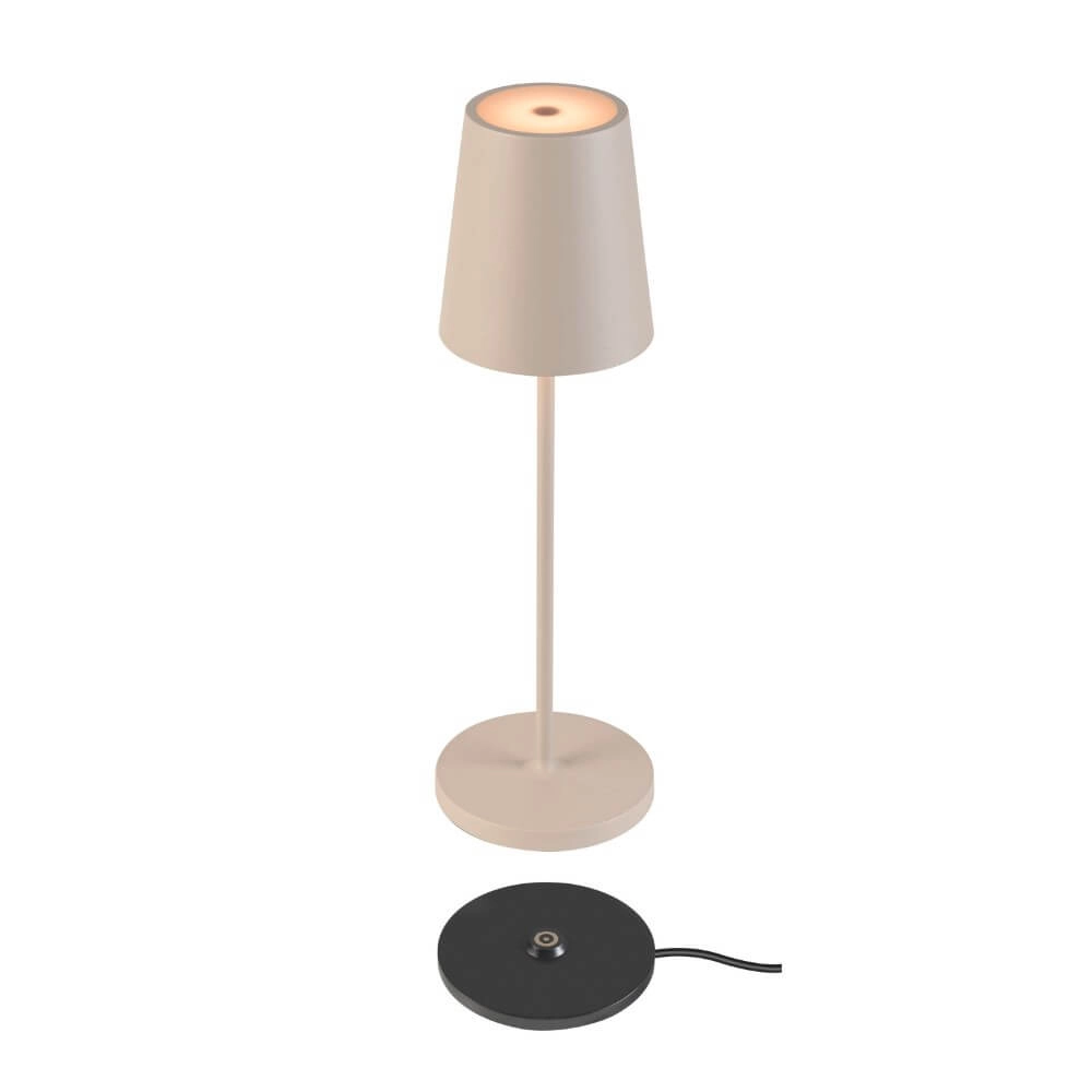 Outdoor table lamp Vinolina Two beige - rechargeable SLV 4024163288286