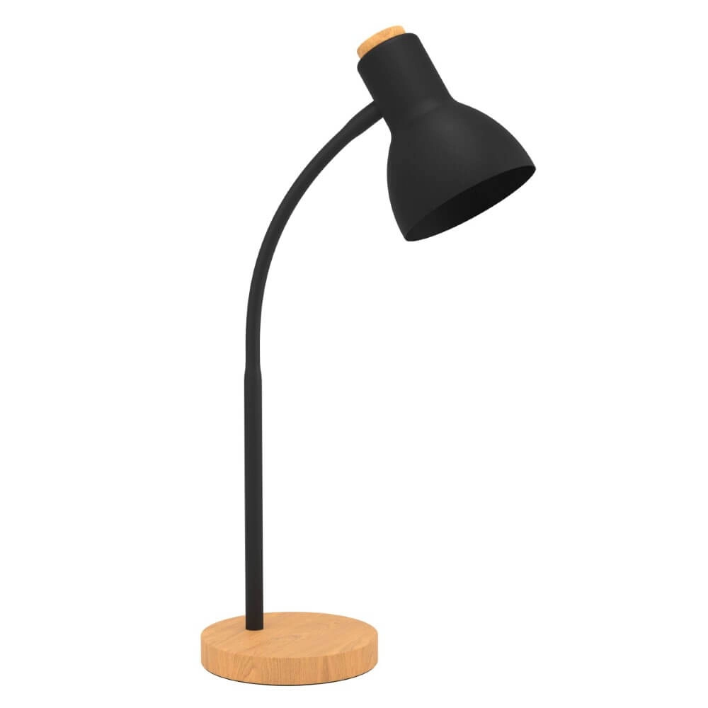 Rural table lamp Veradal-Qi with charger