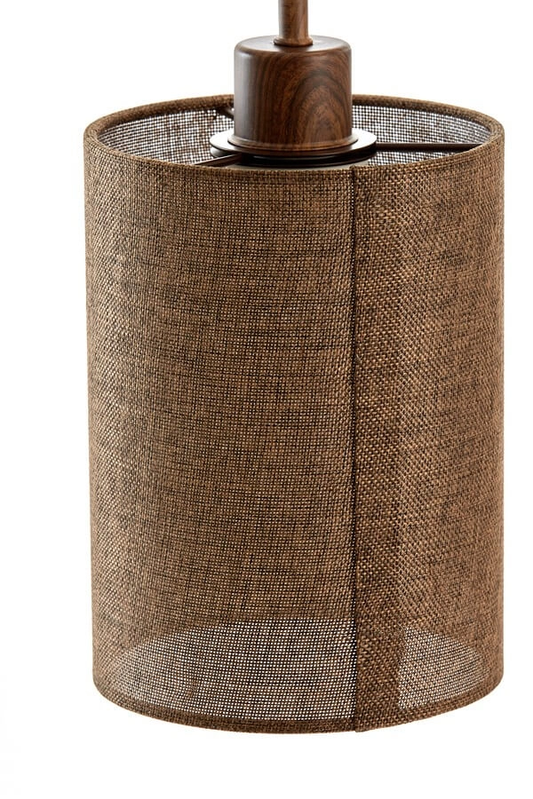 Japandi table lamp Donio dark wood print Light & Living 8717807759582