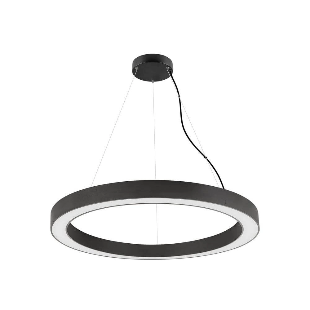 Black pendant lamp Medo Ring 90 Ø 90cm SLV 4024163298049