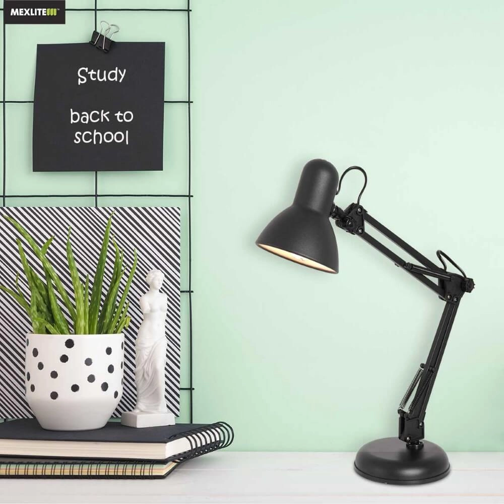 Retro desk lamp Study Matte Black Steinhauer 8712746167108