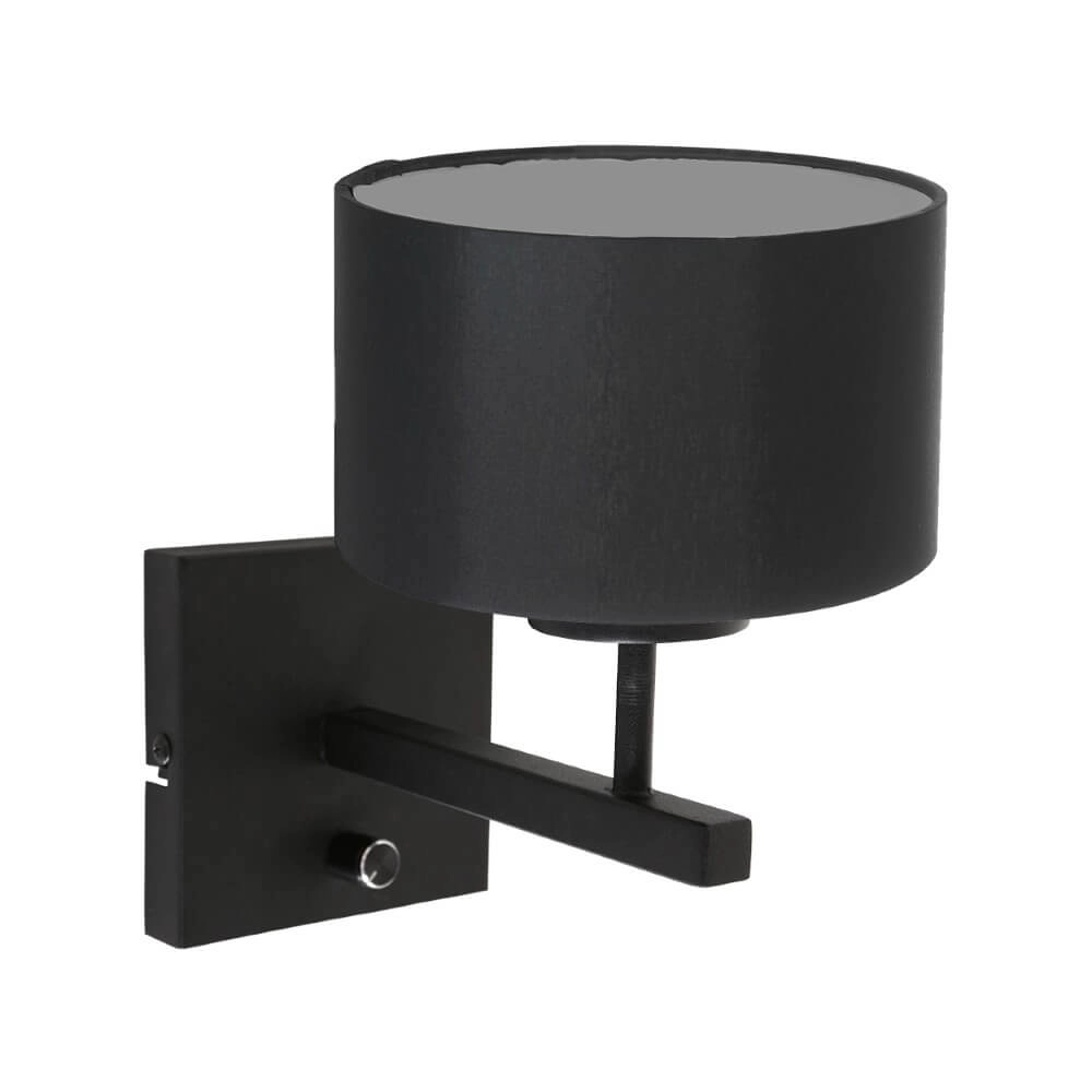 Black bedroom wall lamp Stanger