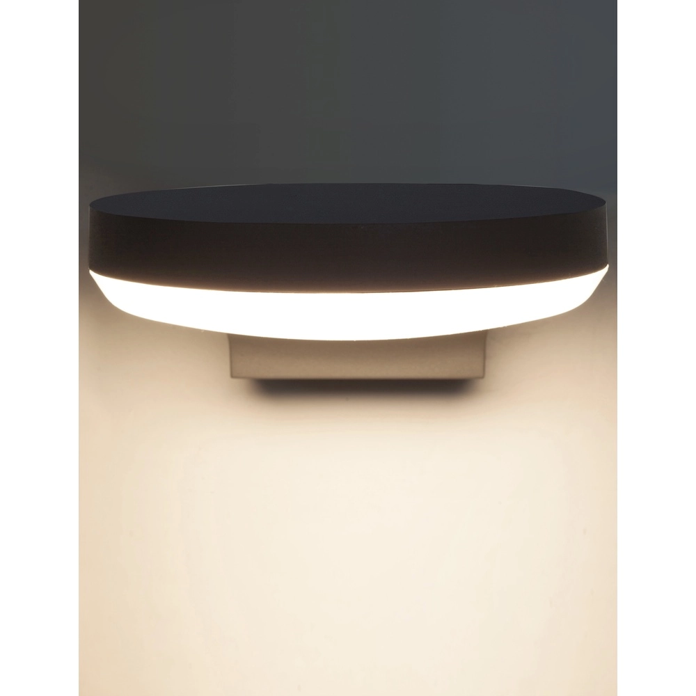 Sleek wall lamp Enzi anthracite Lyora 5212017429063