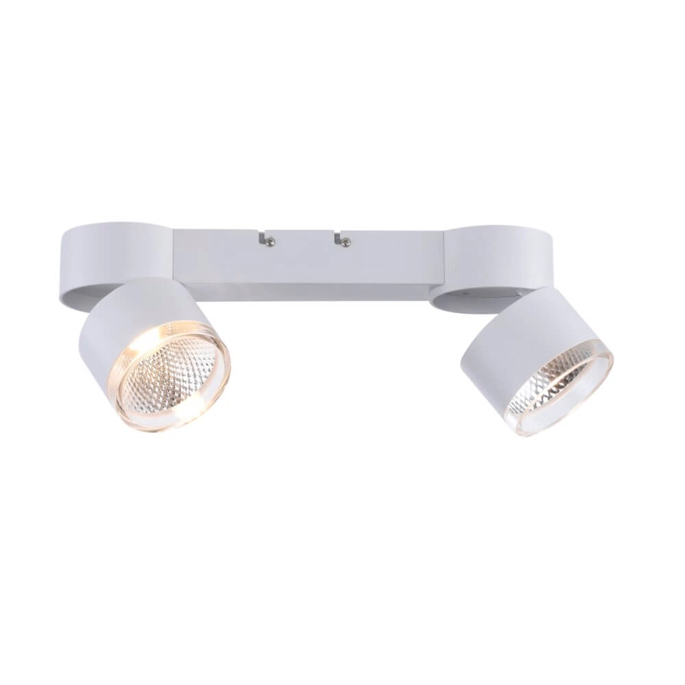 White ceiling lamp Pure Nola 2-light Paul Neuhaus 4012248374542