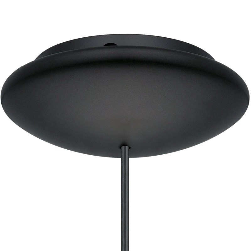 Pendant lamp Gaetano 1 53cm black - gold Eglo 9002759949365