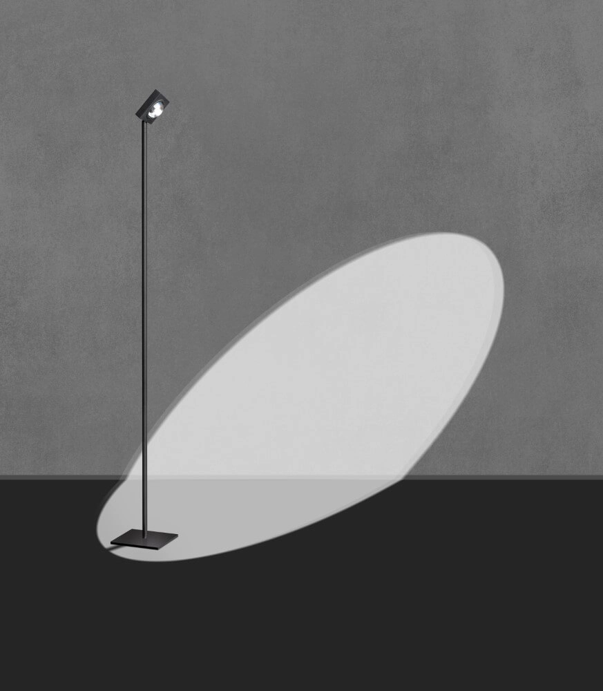 Sleek floor lamp Jake design black ETH 8720195306948
