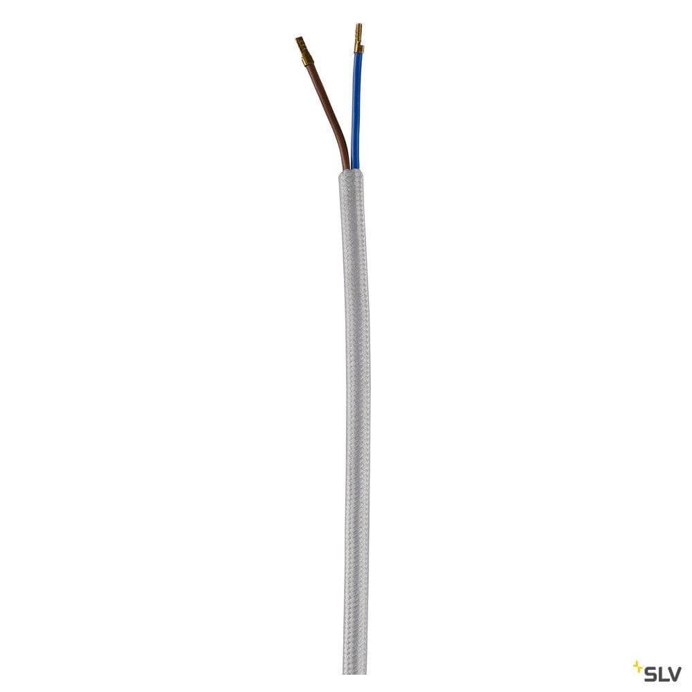 Glass hanging lamp Para Cone white with smoke glass SLV 4024163262378