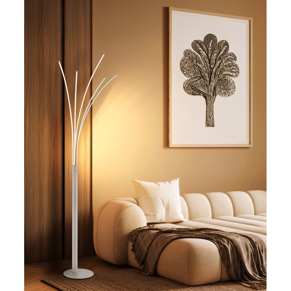 Design floor lamp Bizzy sand brown Globo 9007371578405